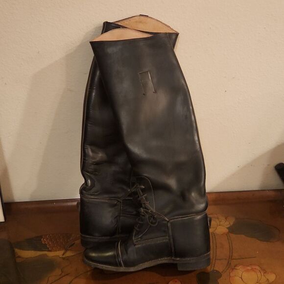 Imperial by Marlborough Equestrian Riding Boots Made in England UK 4.5 - Picture 4 of 13